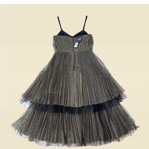 Brand new with tags- Marc by Marc Jacob’s black & gold tulle dress - Picture 4 of 7